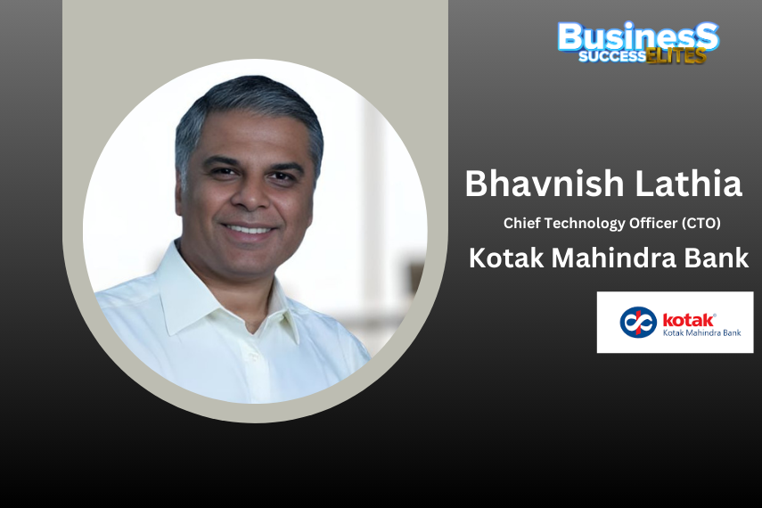 Bhavnish Lathia’s Appointment as Chief Technology Officer (CTO ) of Kotak Mahindra Bank