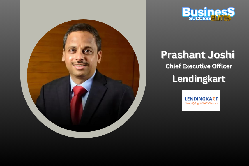 Prashant Joshi has been appointed as Chief Executive Officer of Lendingkart