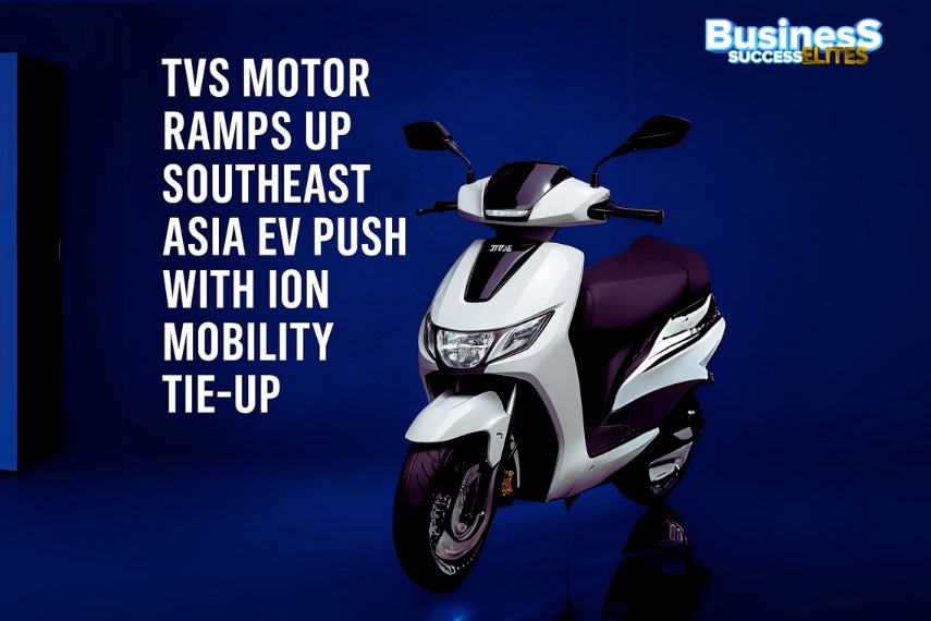TVS Motor Ramps Up Southeast Asia EV Push With ION Mobility Tie-Up