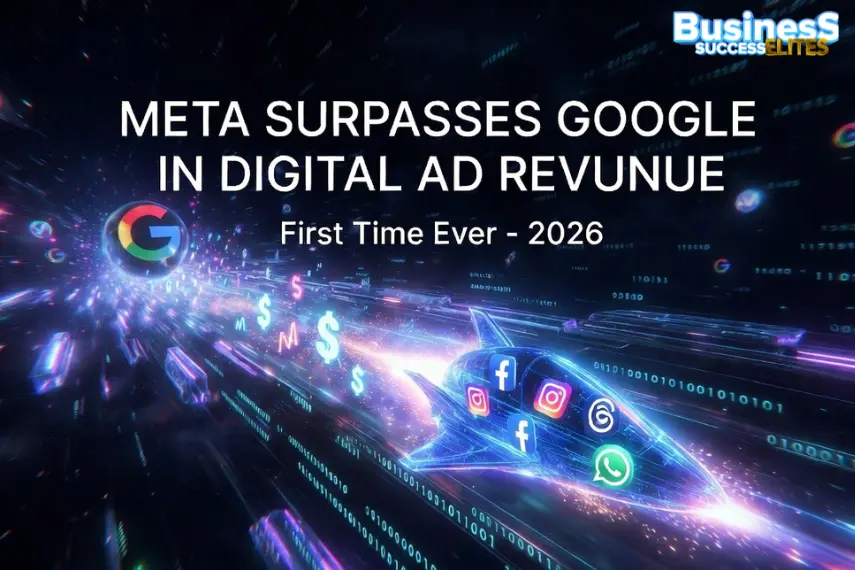 Meta to Surpass Google in Digital Ad Revenue for First Time
