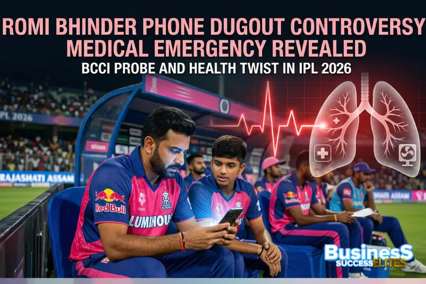 Romi Bhinder Phone Dugout Controversy: BCCI Notice & Medical Twist in IPL 2026