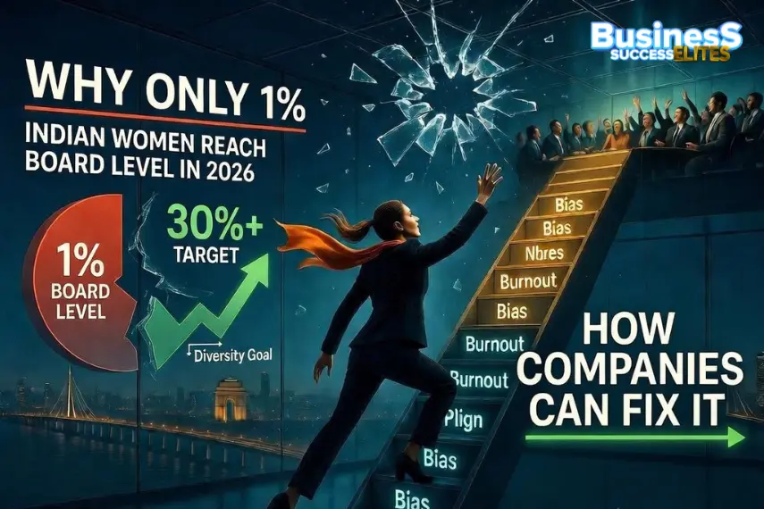 Why 1% of Indian Women Reach Board Level in 2026 & How Companies Can Fix It
