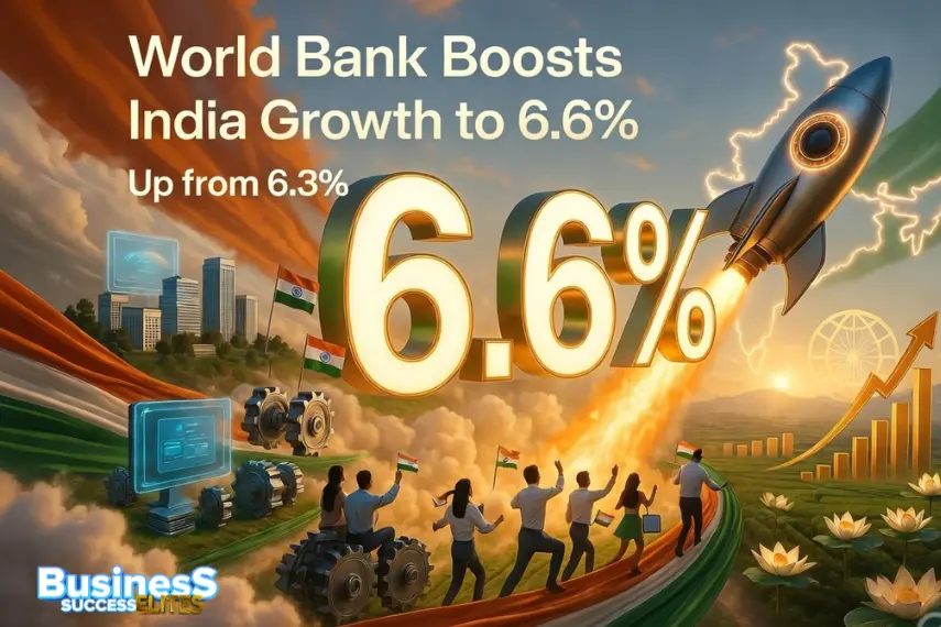 World Bank Raises India’s FY27 Growth Forecast to 6.6% from 6.3% – What It Means for You