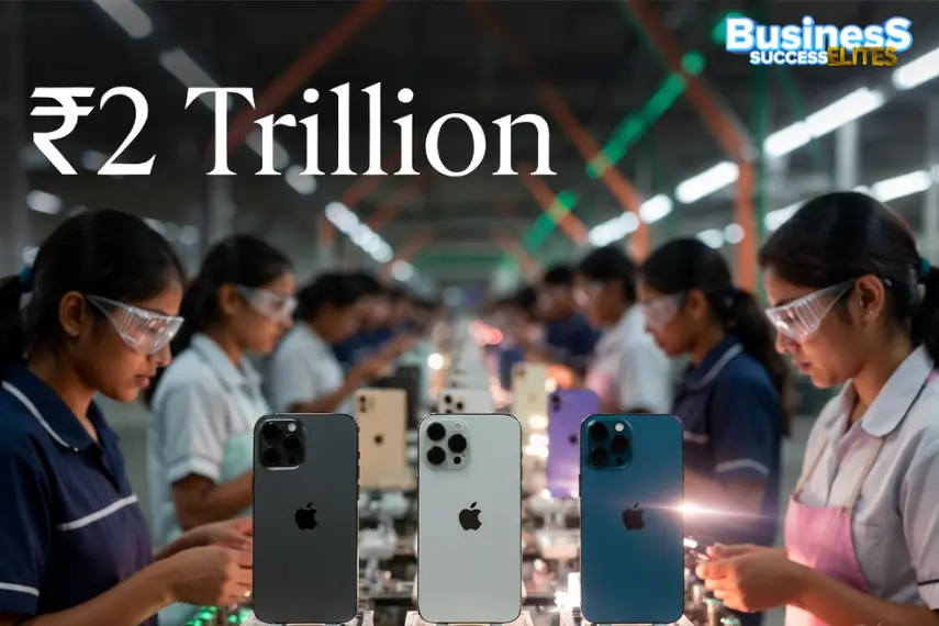 iPhone Exports from India Hit Record ₹2 Trillion in Final Year of Smartphone PLI Scheme
