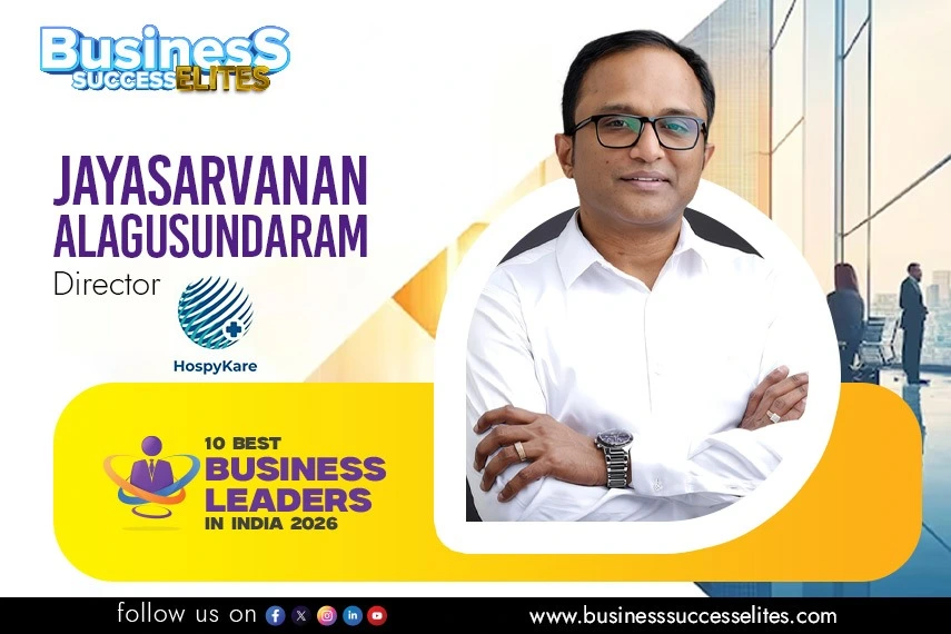 Jayasarvanan Alagusundaram, Director, HospyKare India Pvt Ltd.